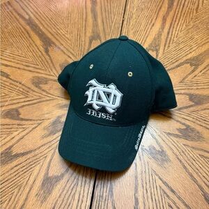 Zephyr Vintage Notre Dame Dark Green Cap with Embroidered Logo